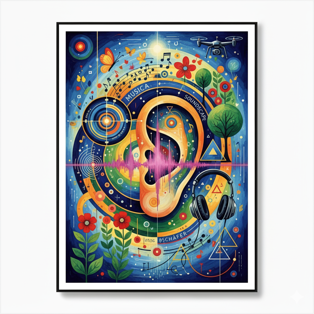 evocativa elaborazione creativa del contenuto del testo; tra ecologia musicale, educazione e bambini