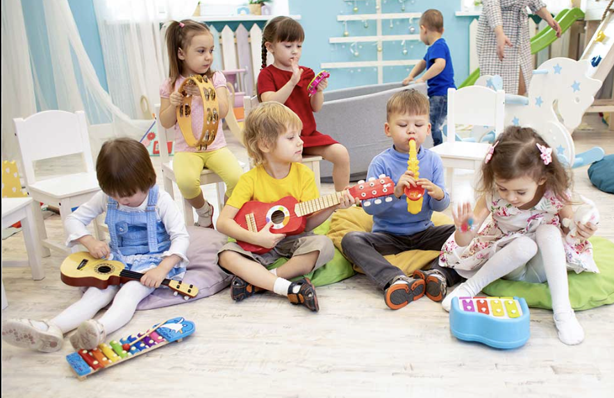 immagine evocativa relativa all'argomento del post eveil musical de l'enfant